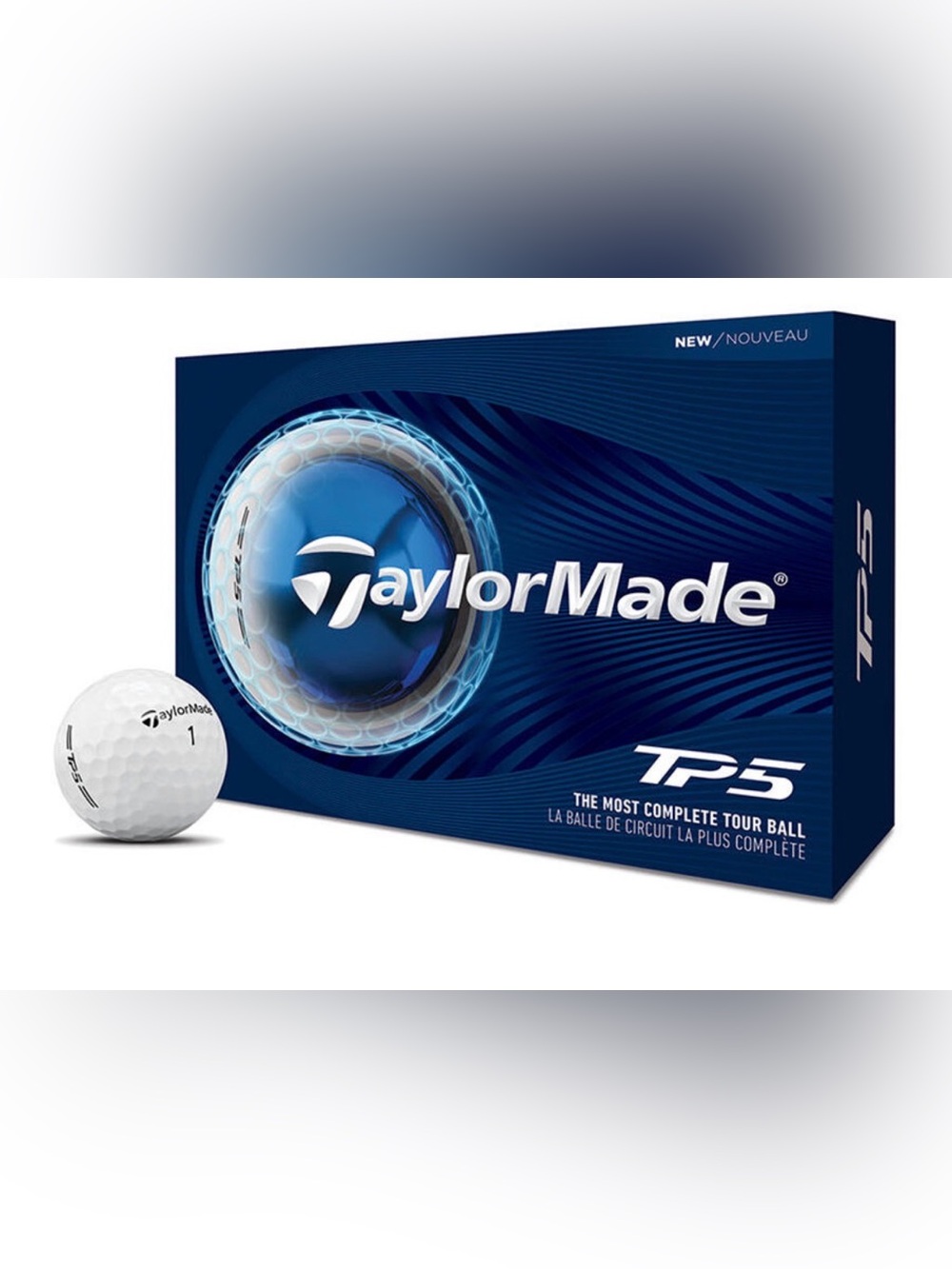 TaylorMade TP5 Golf Balls - White